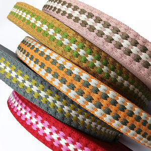 Nastro in Tessuto Jacquard Colorato per Cinghie di Borse e Valigie, in Rotoli per Fai-da-Te - Product Image 2