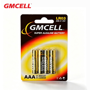 GMCELL 1.5V LR03 AAA <strong>Alkaline</strong> Primary <strong>Battery</strong> for Quartz Clock, Electric Shaver, Wireless Mouse - Product Image 4