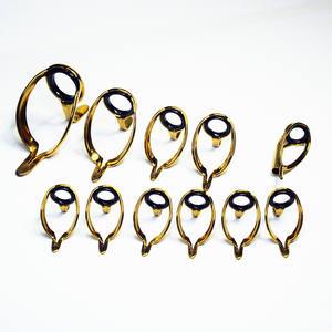 HB <span class=keywords><strong>Golden</strong></span> Acier Inoxydable Robuste et Écologique à Deux Pieds avec Anneau de Guidage Magnétique et Tige d'Ancre Enveloppée pour Lac et Rivière - Product Image 5