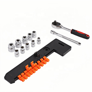 Juego de Llaves de Trinquete de Acero con Alto Contenido de Carbono, Cromado, con Botón de Liberación Rápida, Interruptor Bidireccional y Barra de Extensión - Product Image 3