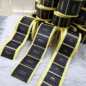 Small Business Custom Thermal <b>Printer</b> Packaging <b>Labels</b> Pink Vinyl Adhesive <b>Label</b> Roll Factory Sale - Product Image 4