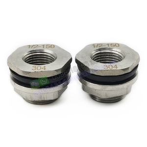 Thép không gỉ <span class=keywords><strong>1</strong></span>/<span class=keywords><strong>2</strong></span> "vách ngăn bể nước kết nối vách ngăn phụ kiện đường ống - Product Image 5