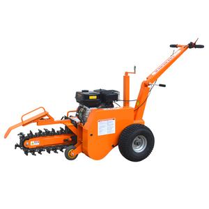 Garden Machinery Digging Depth 45cm 7 hp Gasoline Micro Power <strong>Trench</strong> <strong>Digger</strong> for Laying Water Pipe - Product Image 6