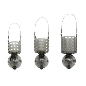 Nouveau design 11G-12G mangeoire de pêche à la carpe en plastique, boule flottante avec <span class=keywords><strong>cage</strong></span> à appâts de pêche à injection d'eau - Product Image 1