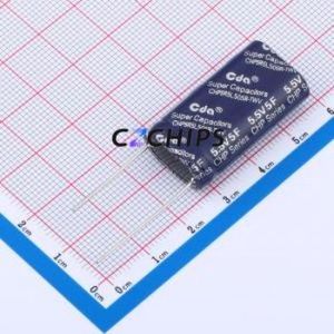 Supercondensateur CHP5R5L505R-TWV, composant traversant (THT), condensateur D16xL8mm - Product Image 1