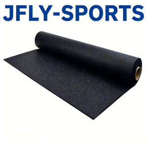 Rouleaux de revêtements de sol en caoutchouc EPDM, isolation acoustique, résistance à l'usure, sol sportif pour gymnase, terrain de basket-ball, centre de remise en forme - Product Image 1