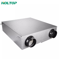 Système de Ventilation/alimentation de récupération de chaleur et système d'échappement avec systèmes de récupération de chaleur