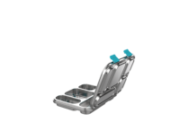 Boîte à lunch en acier inoxydable SUS304 avec boucle de conception innovante pour adolescents, vente en gros