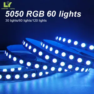 Wasserdicht 60 LEDs/m SMD5050 3535 flexibel 15 W/Meter warm weiß RGBW Bluetooth LED RGB adressierbares Licht-Beleuchtungsstreifen Band