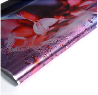 Cadre photo mural avec effet métallique, impression douce, œuvre d'art moderne, décoration murale personnalisée pour la maison