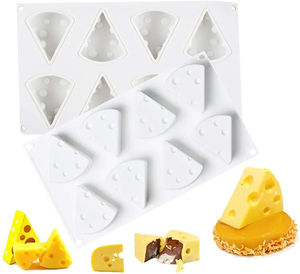 <span class=keywords><strong>Moule</strong></span> à pâtisserie en silicone 3D à 8 cavités pour mousse au fromage, fabrication de glaces et de chocolats, mini <span class=keywords><strong>moule</strong></span> à pain pour desserts et gâteaux - Product Image 1