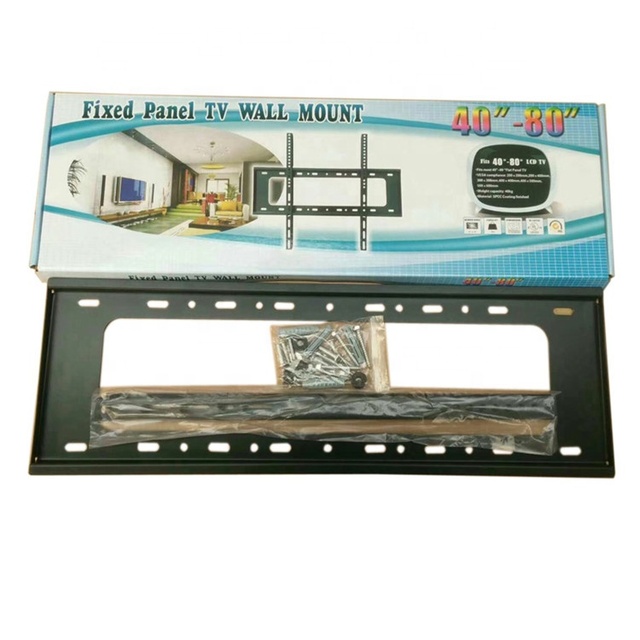 China Factory Price Fixed LED LCD TV Mount Wall 40-85 Inch Universal TV Wall Bracket