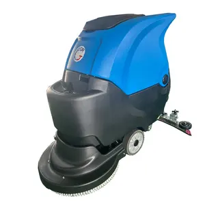 hand push walk behind floor scrubber machine