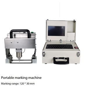 Metal Laser Desktop Mini Portable Marking Machine Metal Name Card ID Card Engraving Machine for Sale - Product Image 3