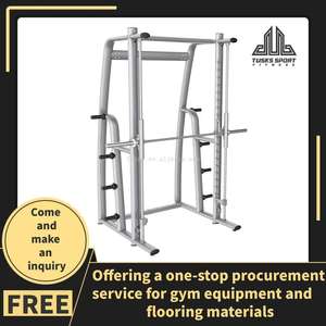 Smith Machine -Safe & Effective Strength Training Professional <b>Gym</b> <b>Equipment</b>, Adjustable Multi-Station Power Rack Commercial - Product Image 2