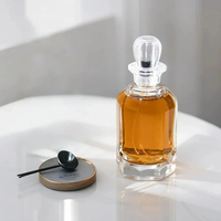 Flacon de parfum en verre pagode verticale certifié CE FCC ROHS, 50 ml, 100 ml, anti-fuite, anti-chute, rechargeable, flacon portable