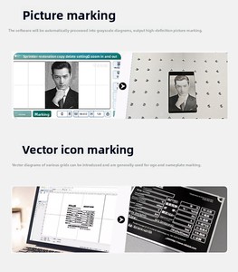 Junfei UV máy khắc laser 5W 10W 3D ảnh tinh thể máy khắc laser bề mặt kính đánh dấu máy laser - Product Image 6