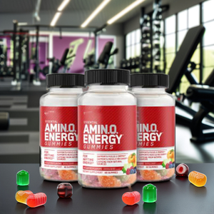 הנמכר ביותר של מפעל סופר אנרגיה תוספי מזון creatine bca lysine baa lysine gummies לנערים - Product Image 2