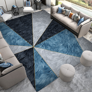 Hiện đại sang trọng 3D in Thảm Fluffy xù xì sàn thảm cho phòng ngủ và phòng khách có sẵn để sử dụng nhà - Product Image 3