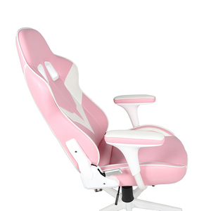 Multi Color Fixed Armrest PU Leather <span class=keywords><strong>Pink</strong></span> Computer Game Office Chair Adult Gaming Chair - Product Image 6