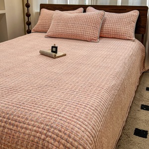 Housse de lit en coton lavé épais pour l'hiver, pièce unique, nouvelle collection 2025, <span class=keywords><strong>drap</strong></span> de lit en coton épais, couverture double - Product Image 1
