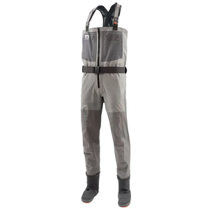 Waders de pêche en nylon respirant 3 plis OEM, imperméables et isolés avec pied en néoprène et fermeture éclair étanche - Product Image 2