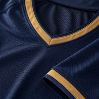 Uniforme de Fútbol Personalizado Azul Marino y Dorado, Sublimado, Conjunto de Camiseta, Pantalones Cortos y Calcetines, Totalmente Personalizable, OEM, ODM, Directo de Fábrica