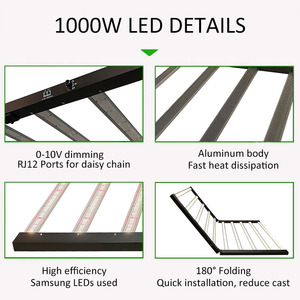 מקס אלוף הוביל לגדול אור 1000w 720w מלא ספקטרום מלא אור חם 3000k 6500k 1000w mars - Product Image 2