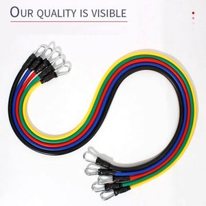 Nuevo Set de Bandas de Resistencia de Látex OEM 2023 para Ejercicios de Fitness con Tubos de Resistencia y Asas de Espuma - Product Image 6