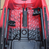Fabricant de canoës et de kayaks en moulage par rotation NEOKUDO, kayak en LLDPE à assise surélevée, siège en aluminium haute résistance, kayak de pêche individuel