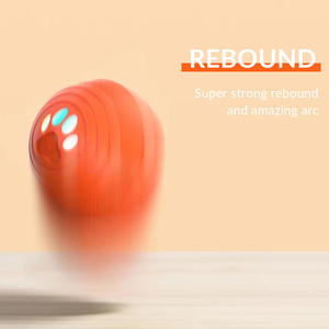 Giocattolo automatico di <span class=keywords><strong>Rolling</strong></span> Cat Ball sostituibile Jumping Ball giocattolo interattivo per cani auto in movimento per animali da compagnia giocattolo per gioco al coperto - Product Image 2