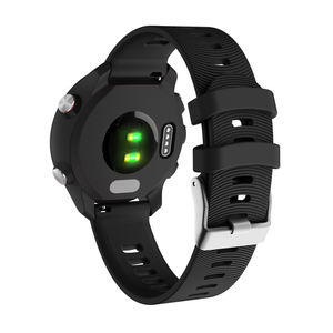 Bandas de reloj inteligente de 20MM para <span class=keywords><strong>Garmin</strong></span> Forerunner 245 <span class=keywords><strong>Vivoactive</strong></span> <span class=keywords><strong>3</strong></span> correas de reloj de silicona suave - Product Image 3