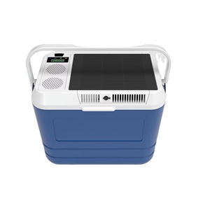 20L Tragbarer Solarbetriebener Wasserdichter 12V Auto-Kühlschrank mit Wiederaufladbarem Akku Eiscreme-Verkaufsausrüstung - Product Image 3