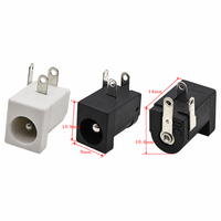Prise DC 12V 5.5*2.1 DC005, résistante aux hautes températures, connecteur femelle, contact en cuivre, boîtier en laiton 1P, automobile