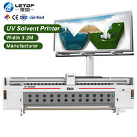 Impresora Digital de Pancartas Flexibles de PVC Starfire LETOP 3.2M, Automática, para Impresión de Gran Formato con Plotter de Inyección de Tinta
