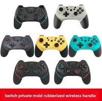 Manette de Jeu sans Fil BT pour Switch, Joystick à Vibration, Moule Privé, Conception de Logo Personnalisé, Finition Caoutchoutée