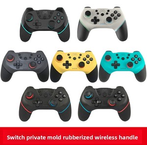 Không Dây BT trò chơi điều khiển Phím điều khiển rung riêng khuôn tùy chỉnh thiết kế logo cao su Lite cho chuyển đổi - Product Image 5