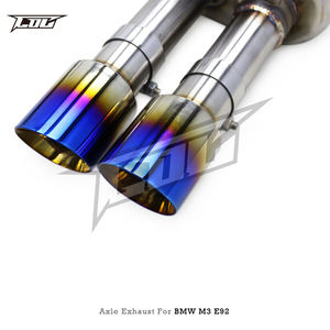 Système d'échappement Catback avec silencieux arrière à soupapes Auto 2.5 pouces pour BMW M3 E90/E92/E93 V8 4.0L 2008-2013 SUS304, compatible avec l'échappement d'origine - Product Image 4