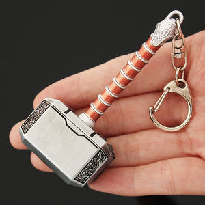 <span class=keywords><strong>Thor</strong></span> juguetes llavero acero Metal Mini martillo Venta caliente Marvel recuerdo personalizado perfecto regalo especial - Product Image 3