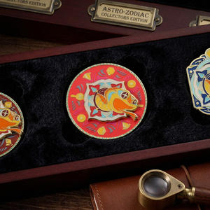 Pin <span class=keywords><strong>de</strong></span> Solapa Giratorio <span class=keywords><strong>de</strong></span> Aleación <span class=keywords><strong>de</strong></span> Zinc con Diseño <span class=keywords><strong>de</strong></span> Rana del Dinero Feng Shui, Logotipo Personalizado, Rotación 360°, para Regalos <span class=keywords><strong>de</strong></span> Prosperidad - Product Image 4