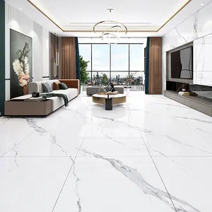 Glazed Tiles and Marbles Porcelain Floors Tiles High Gloss Kajaria White Sale Choice Metallic OEM Wall Acid Time Surface Packing