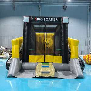 Nuovo <span class=keywords><strong>Castello</strong></span> Gonfiabile a Forma di Carrello Elevatore, Gioco Gonfiabile per Bambini all'Aperto, <span class=keywords><strong>Castello</strong></span> Rimbalzante - Product Image 2