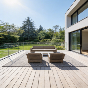 Ensemble de meubles d'extérieur en teck résistant aux intempéries, style vintage en bambou, ensemble de meubles de <span class=keywords><strong>jardin</strong></span> en bambou de style africain, ensemble de canapés de patio toutes saisons - Product Image 4