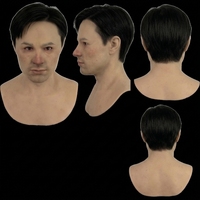 Masque de simulation de visage humain professionnel, effet peau ultra réaliste, couvre-tête entièrement en silicone, masque en silicone réaliste pour performance