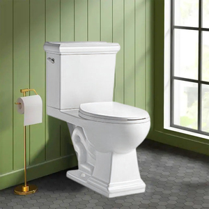 2023 đóng hai mảnh Siphon Đỏ bừng cùng nhà vệ sinh bồn rửa nhà vệ sinh thiết lập Siphon S 295mm nhà vệ sinh thiết lập - Product Image 1