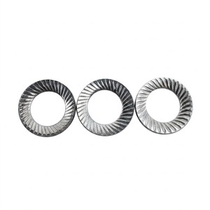 Fixations autobloquantes métriques M3-M20 en acier inoxydable zingué de marque Junjiu pour support solaire avec rondelle de blocage en coin - Product Image 4