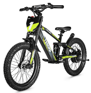 TESORO-Vélo tout-terrain électrique Lianmei de 18 pouces, 20 pouces, 350W, 500W, 750W, sans pédale, pour enfants - Product Image 2