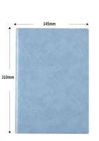 Journal en cuir PU doux au toucher avec logo personnalisé, carnet A5 épaissi pour le bureau et les étudiants, agenda 250258-A
