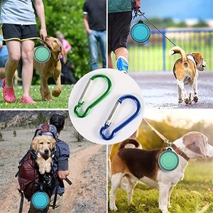 Tazón de Viaje Plegable de Silicona para Perros y Gatos con Tapa, Ligero y Fácil de Limpiar, para Camping y Uso al Aire Libre - Product Image 3