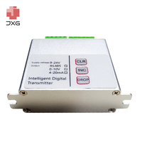 Amplificador de celda de carga digital de alto voltaje con pantalla, convertidor de señal de sensor de peso 0-5V/0-10V/4-20mA